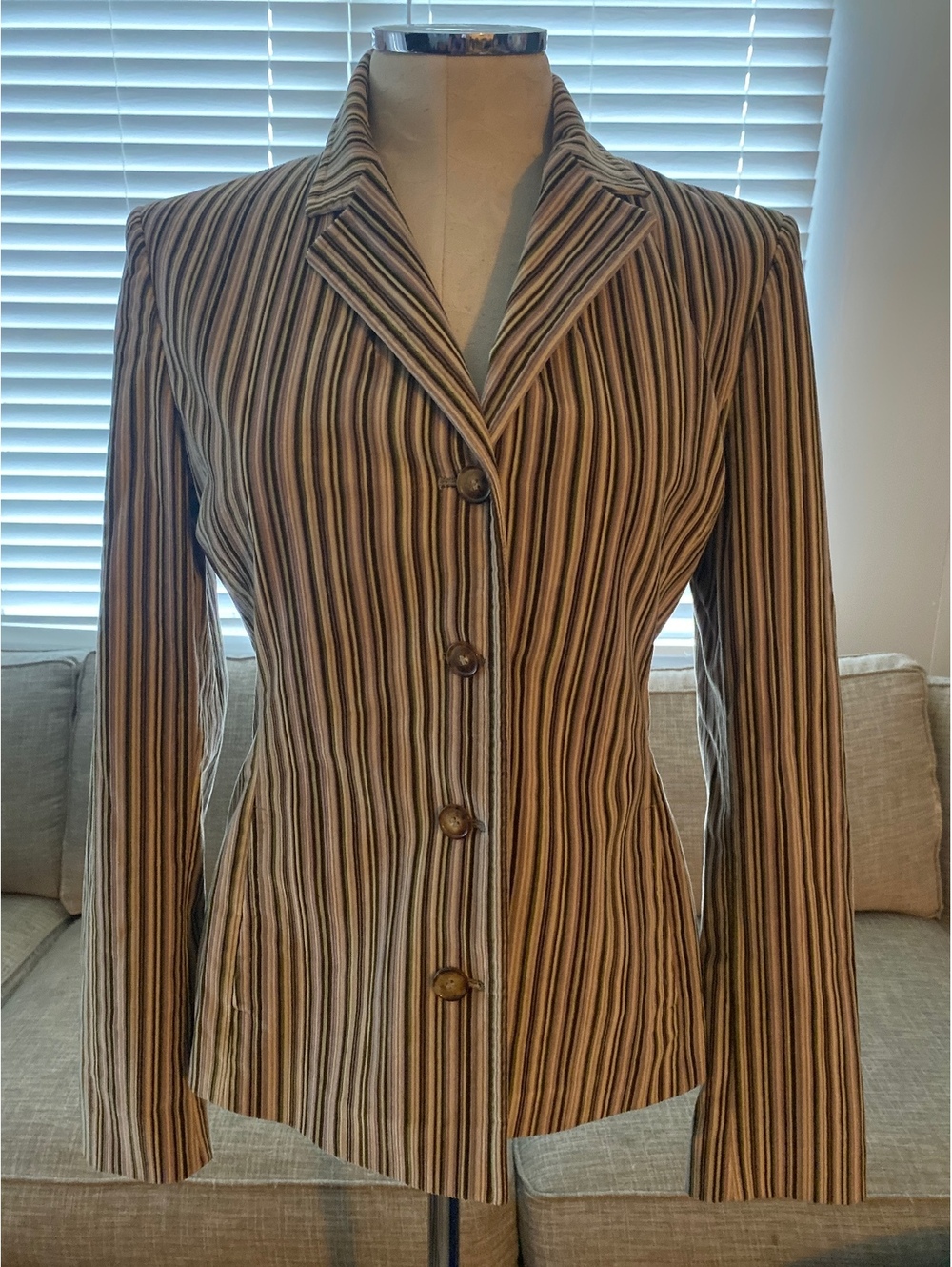 Women’ Velvet Blazer Lora Piana Size 44